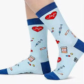 Stör ej - Sjuksköterska Off Duty strumpor Vårda Med Stil