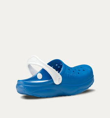 Blå-Vit Kinetic Clogs – Ultralätta och designade för rörelse VårdaMedStil