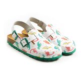 Tofflor med hälrem - Bio Dinos träskor för arbete eller hemma VårdaMedStil