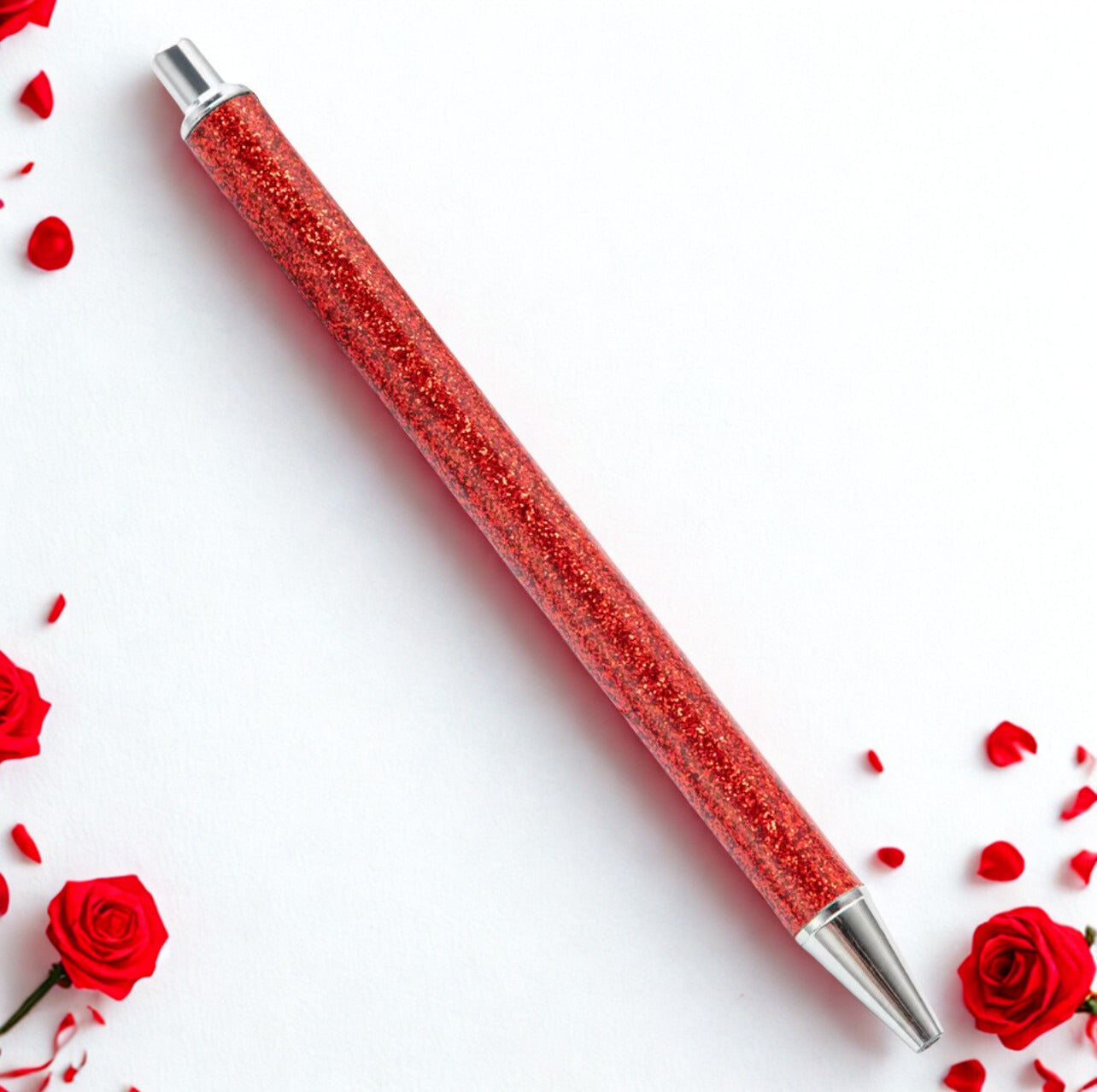 (Kopia) Bläckpenna med glitter design Vårda Med Stil