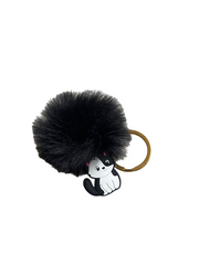 (Kopia) Fluffig PomPom Nyckelring med Tandmotiv – För Tandvårdspersonal 🦷🦷 VårdaMedStil