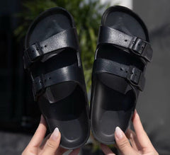 ShiftGlow Sandaler i svarta färg VårdaMedStil