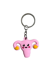 Nyckelring med vård- och humördesign – Cervix VårdaMedStil