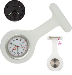 Sjuksköterska silikon klocka i olika färger VårdaMedStil