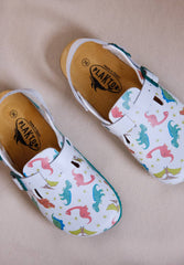 Tofflor med hälrem - Bio Dinos träskor för arbete eller hemma VårdaMedStil