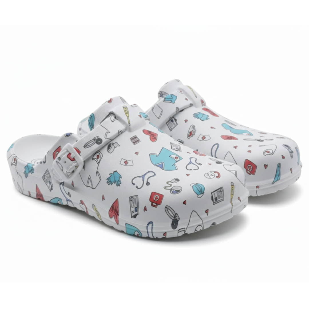 Bekväma Damtofflor Vit Beppi-2218020: 39 BeShoes Distribuição