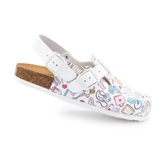 Tofflor med hälrem - Bioomvårdnad omvårdnad och medicin träskor: 36 VårdaMedStil