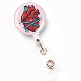 🫀Korthållare med Stil - Hjärt anatomy VårdaMedStil