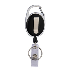 BlingBadge Svart – Glittrande Korthållare för Vårdens Stjärnor VårdaMedStil