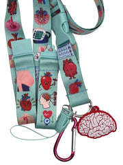 ❤️ 🧠Hjärtets Nyckelband för Kardiologi, Thorax & Strokevård VårdaMedStil