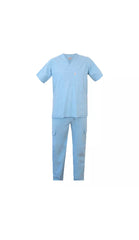 Vinrött Arbetsset – Tunika & Byxa Unisex för Vård och Klinik VårdaMedStil