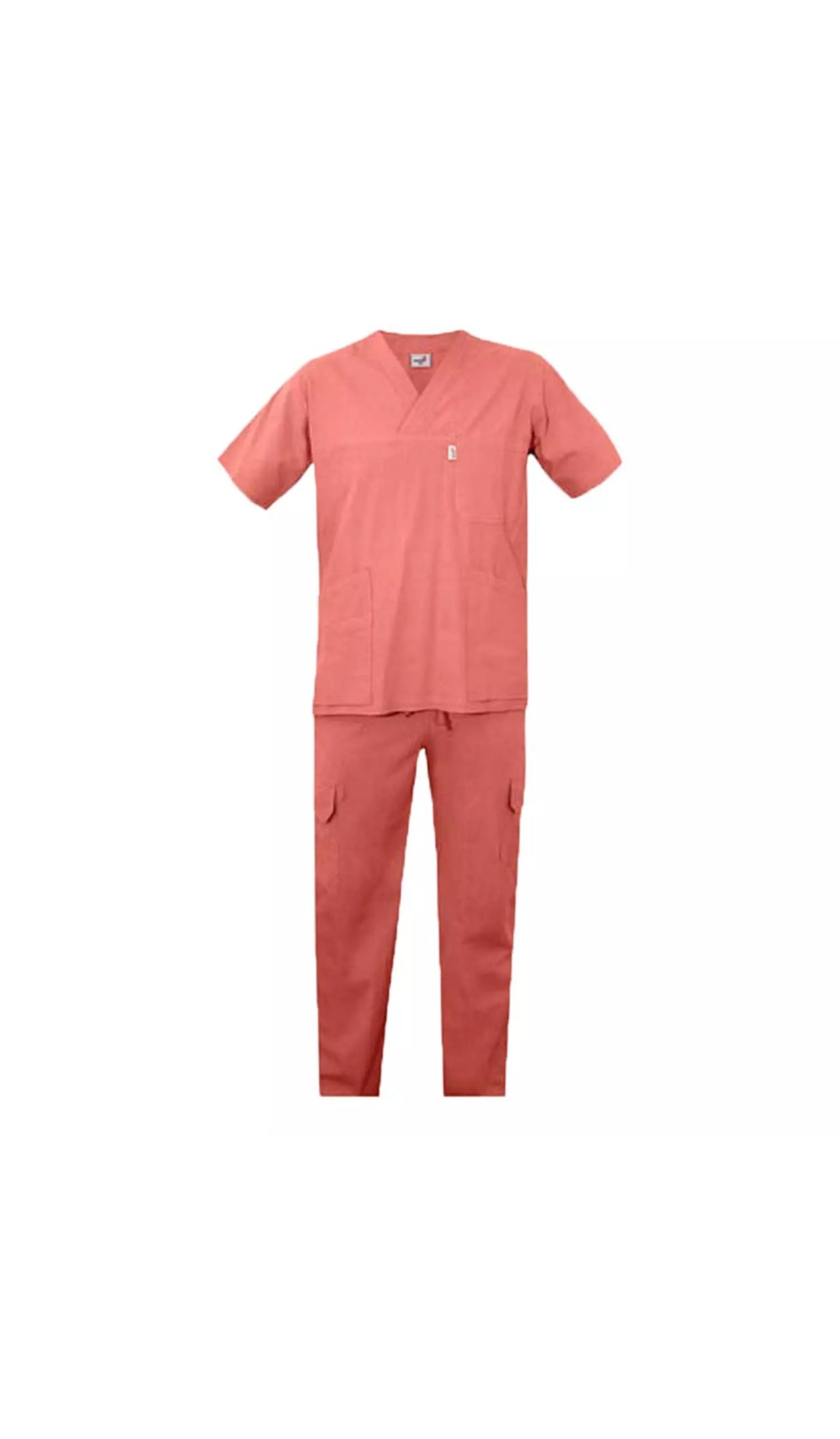 Vinrött Arbetsset – Tunika & Byxa Unisex för Vård och Klinik VårdaMedStil