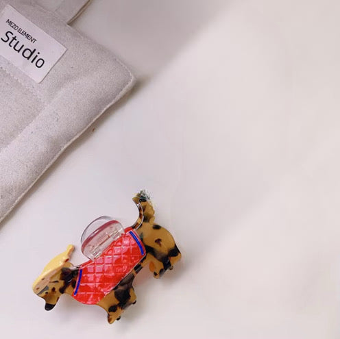 Hårklämmor i Djur, tand- & Pillerdesign – För Vårdpersonal | Tax med hat Vårda Med Stil