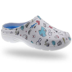 Bekväma Damtofflor Vit Beppi-2217760: 41 BeShoes Distribuição