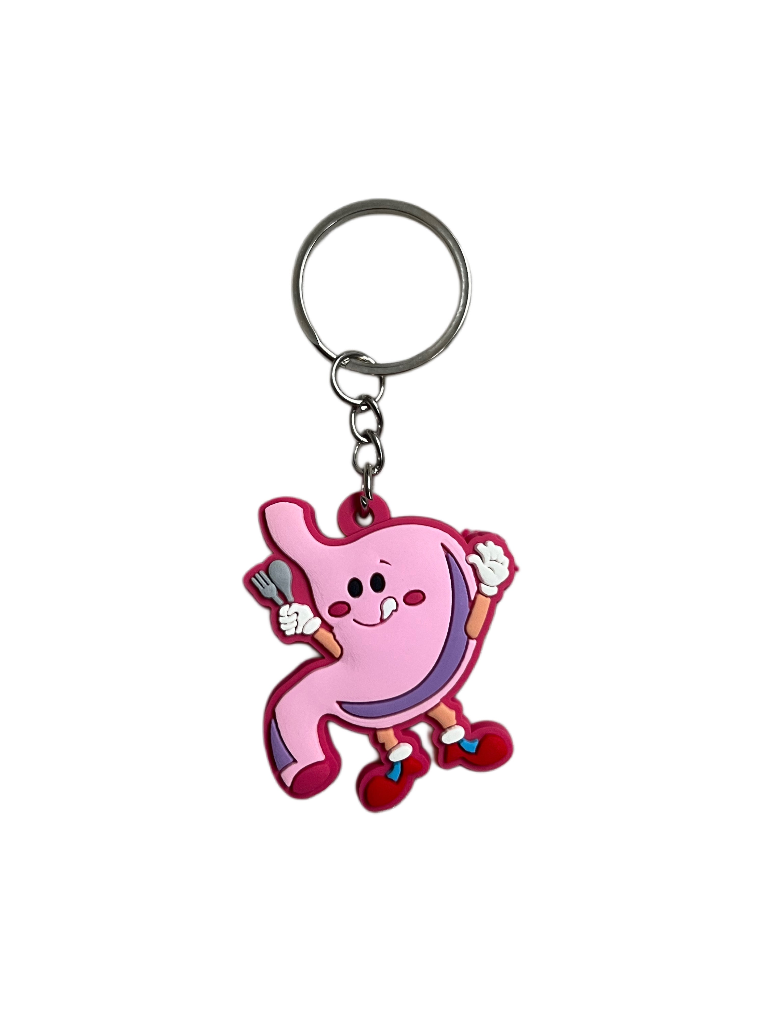 Nyckelring med vård- och humördesign – Gastric VårdaMedStil