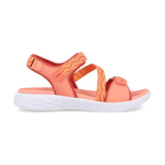 Cirat sandal för kvinnor: Orange / 40 Paredes