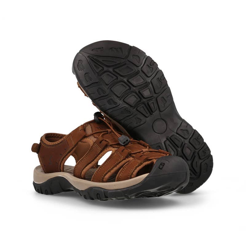 Ayuelas bruna utomhussandaler för män: 44 Paredes