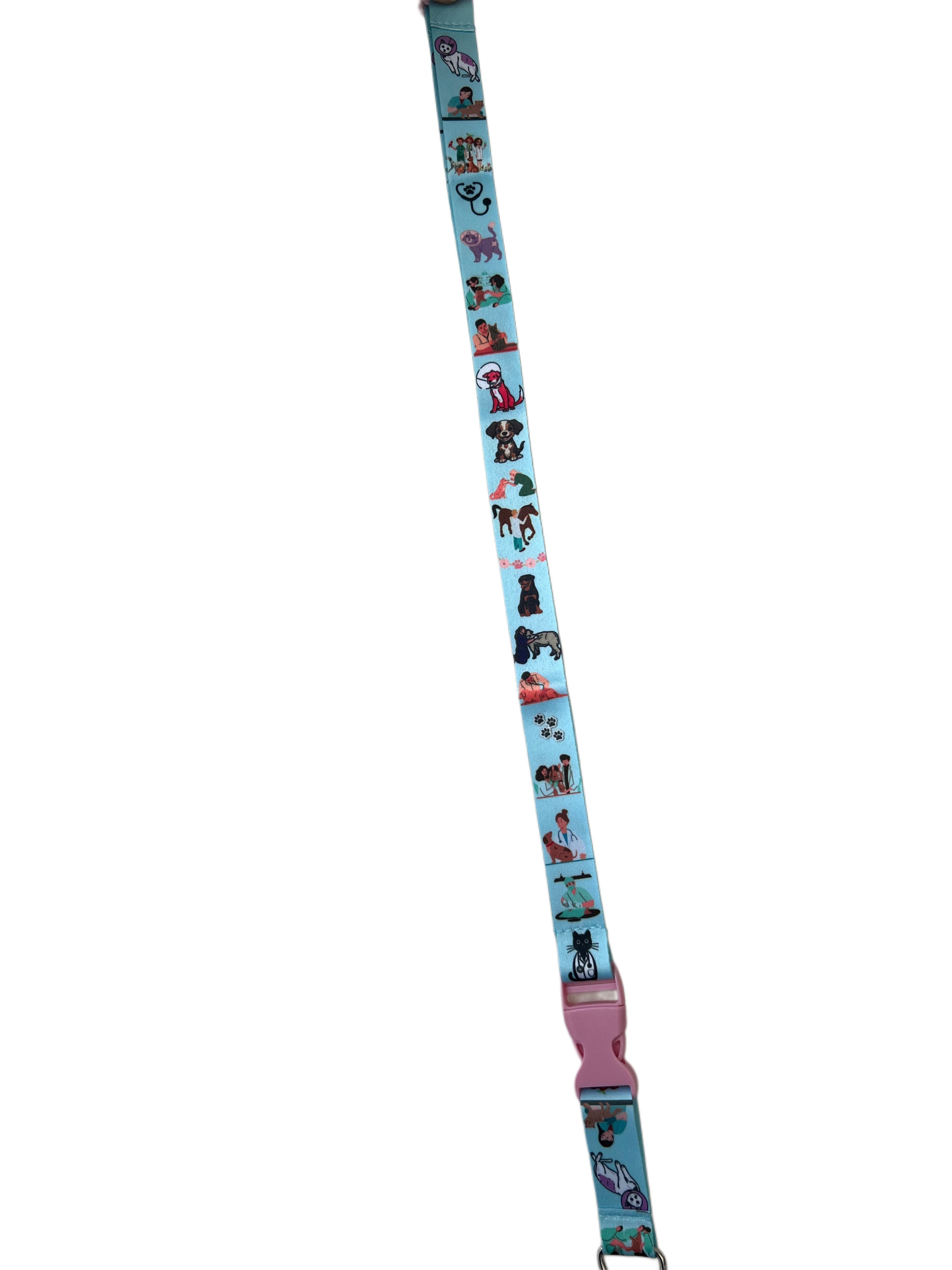 🐾 Animal Care Heroes Edition - Nyckelband med Stil VårdaMedStil