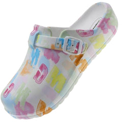 Bekväma Damtofflor Vit Beppi-2214773: 41 BeShoes Distribuição