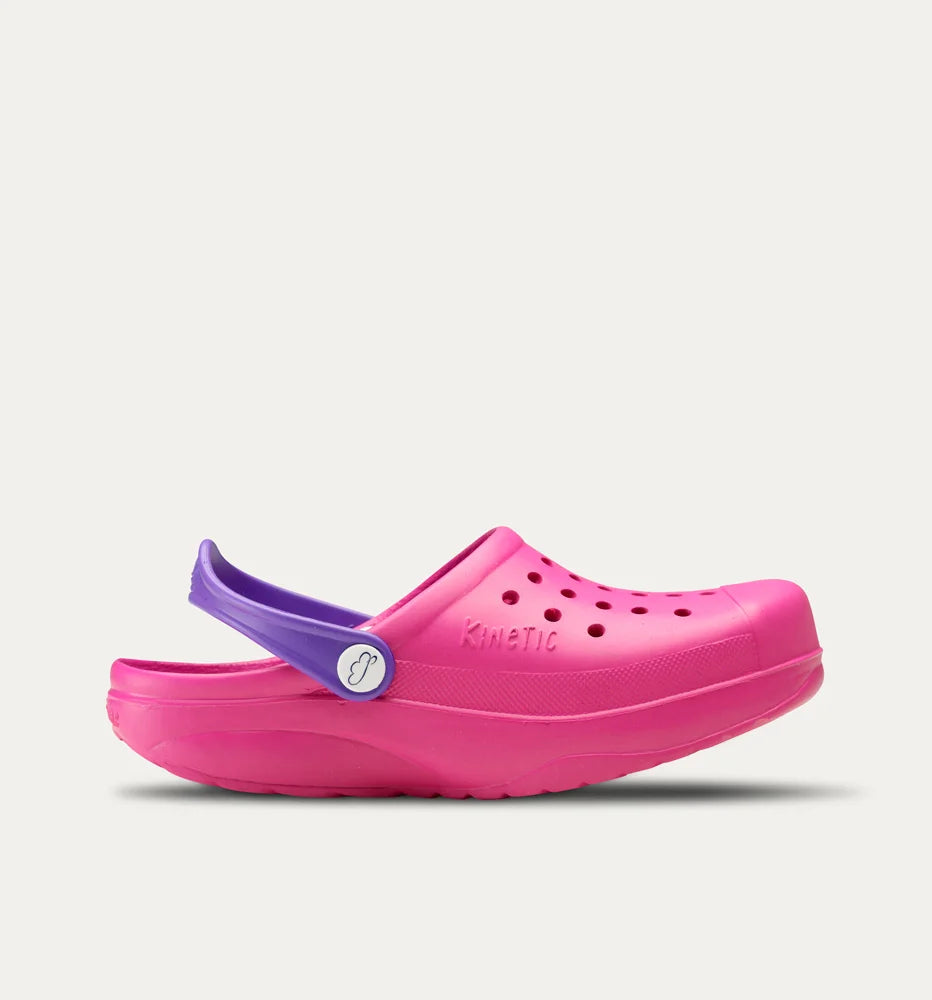 Fuchsia-Levander Kinetic Clogs VårdaMedStil