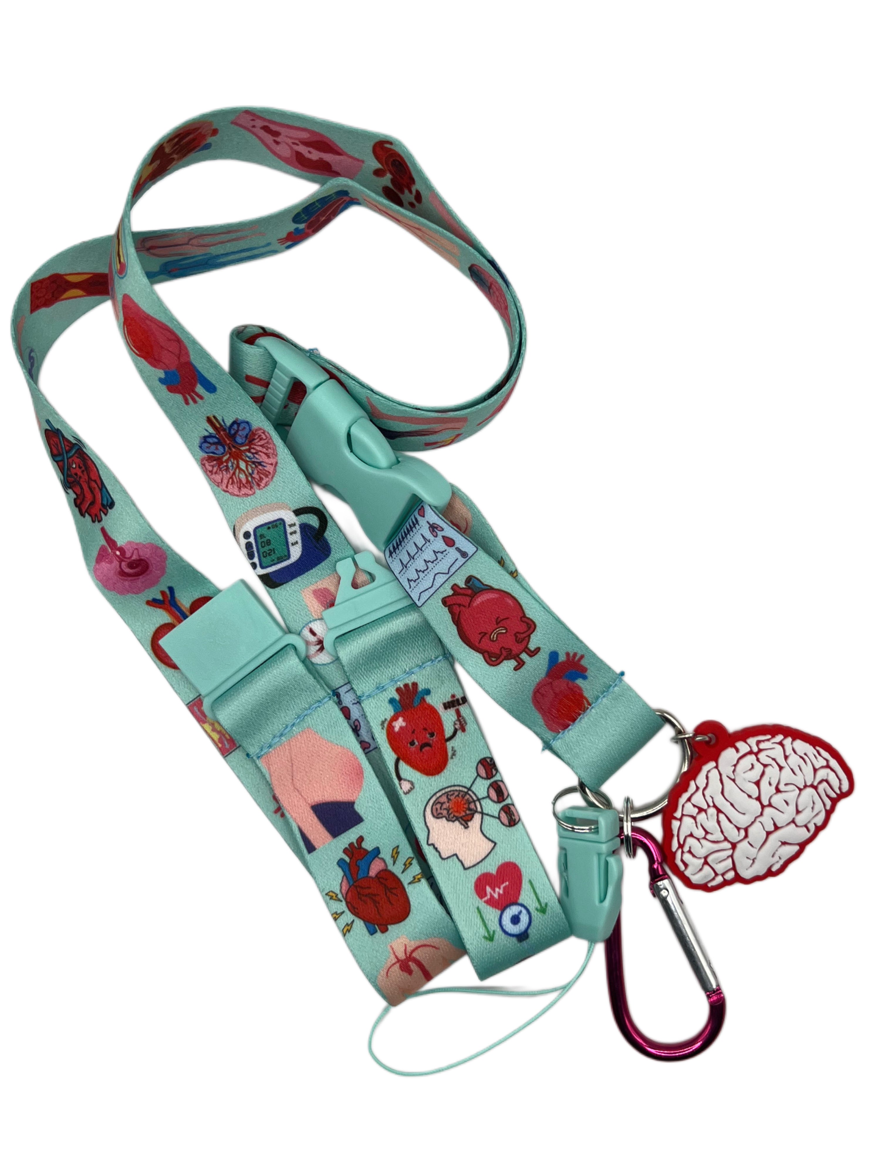 ❤️ 🧠Hjärtets Nyckelband för Kardiologi, Thorax & Strokevård VårdaMedStil