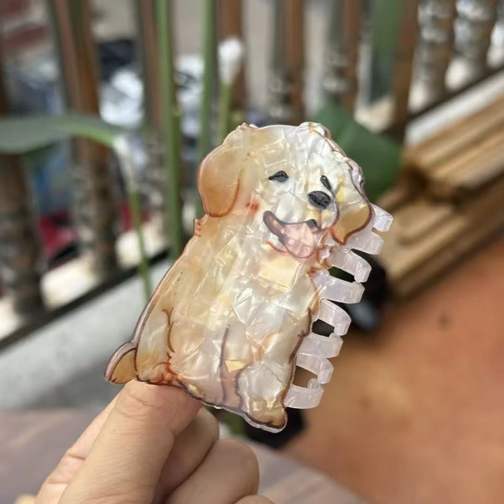 Hårklämmor i Djur, tand- & Pillerdesign – För Vårdpersonal | Hund  valp 🐶 Vårda Med Stil