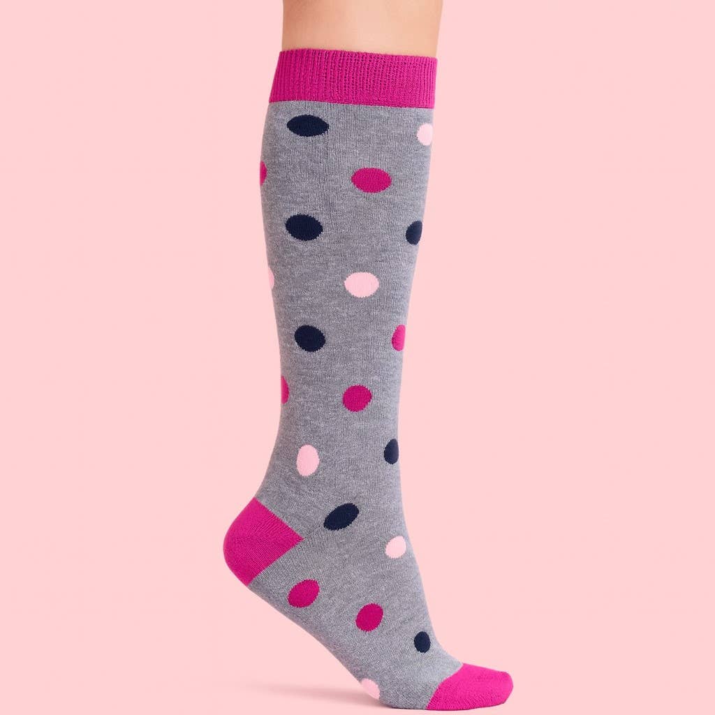 Bomulls kompressionsstrumpor 16–18 mmHg: MC033 Cotton Socks