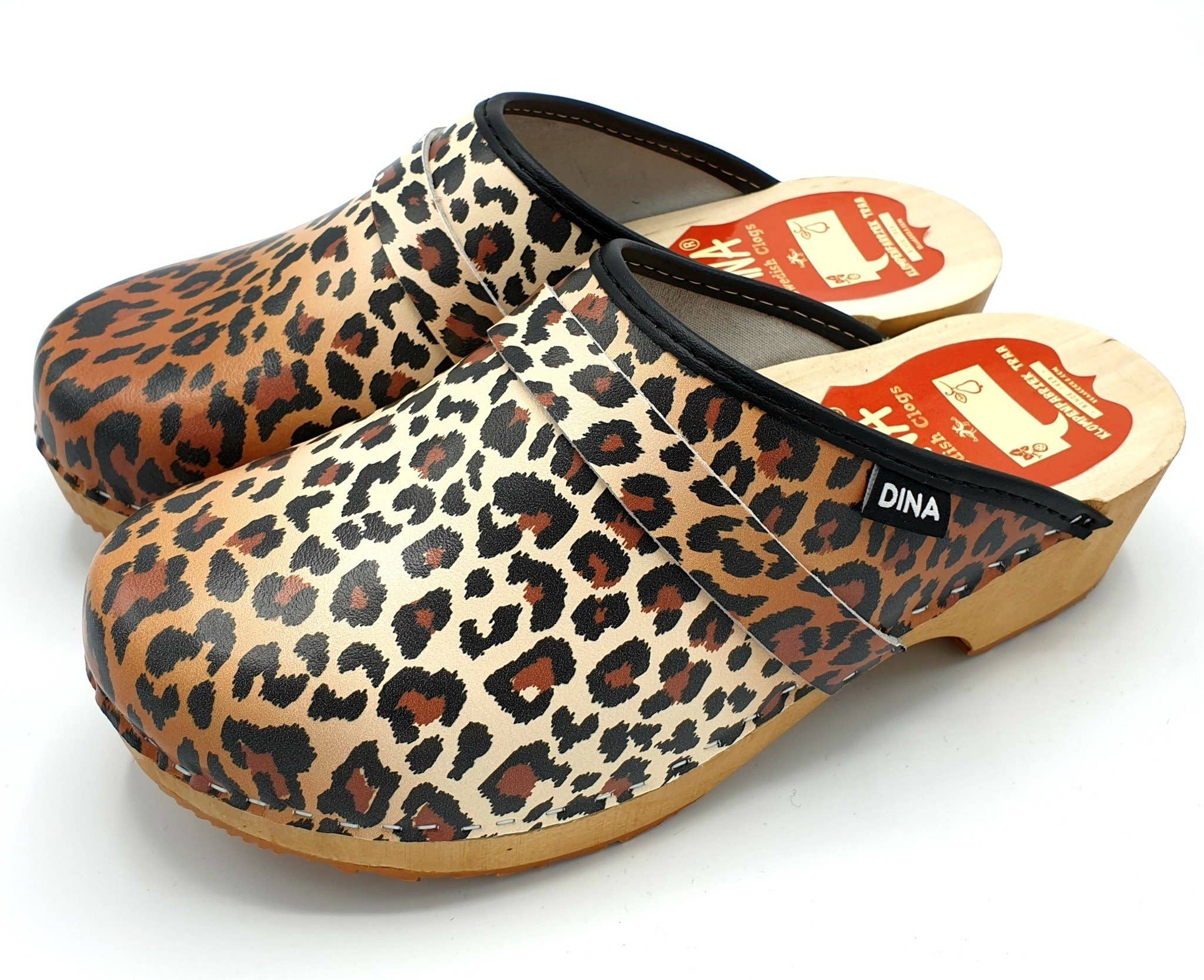 Dina Panther Läderträskor: 38 TRAAGOODS.COM