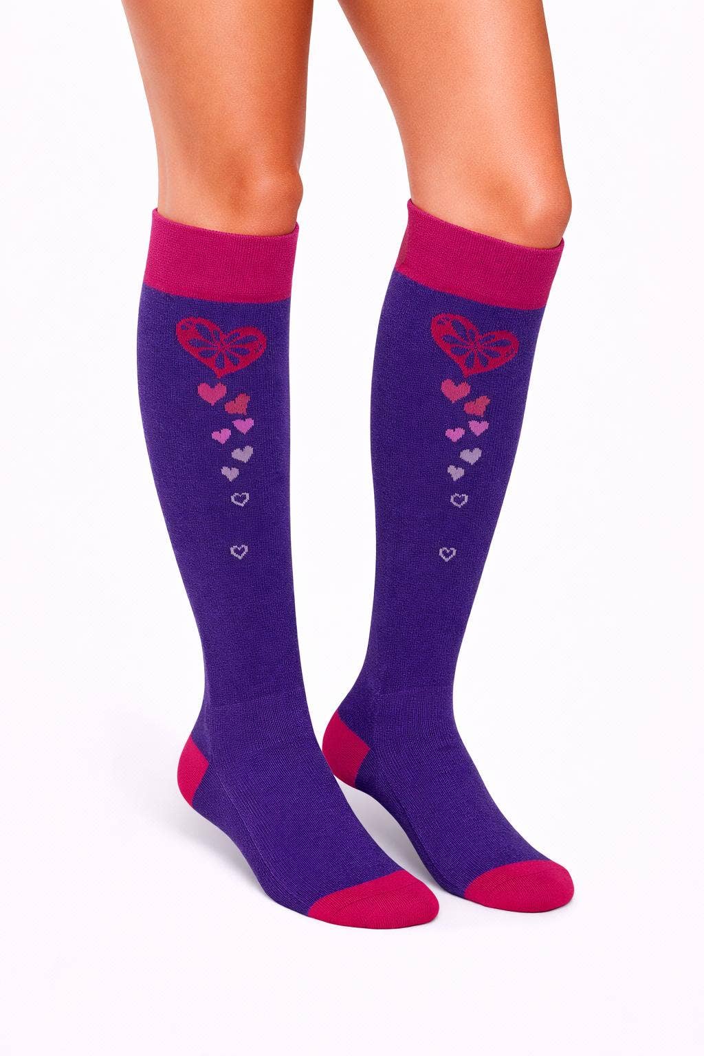 Bomulls kompressionsstrumpor 16–18 mmHg: MC056 Cotton Socks