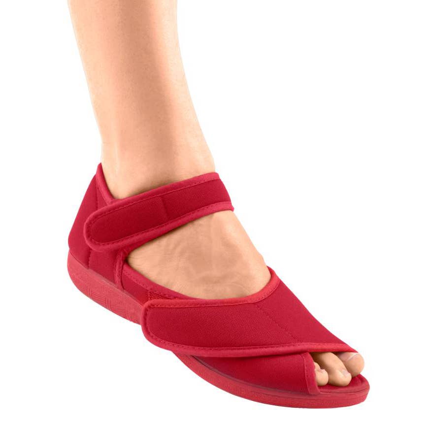 Sandal Red Bio Sneaker med kardborreband Gaviota: 39 Haikon Hada (Calzame, Alster Komfort, Timoni)