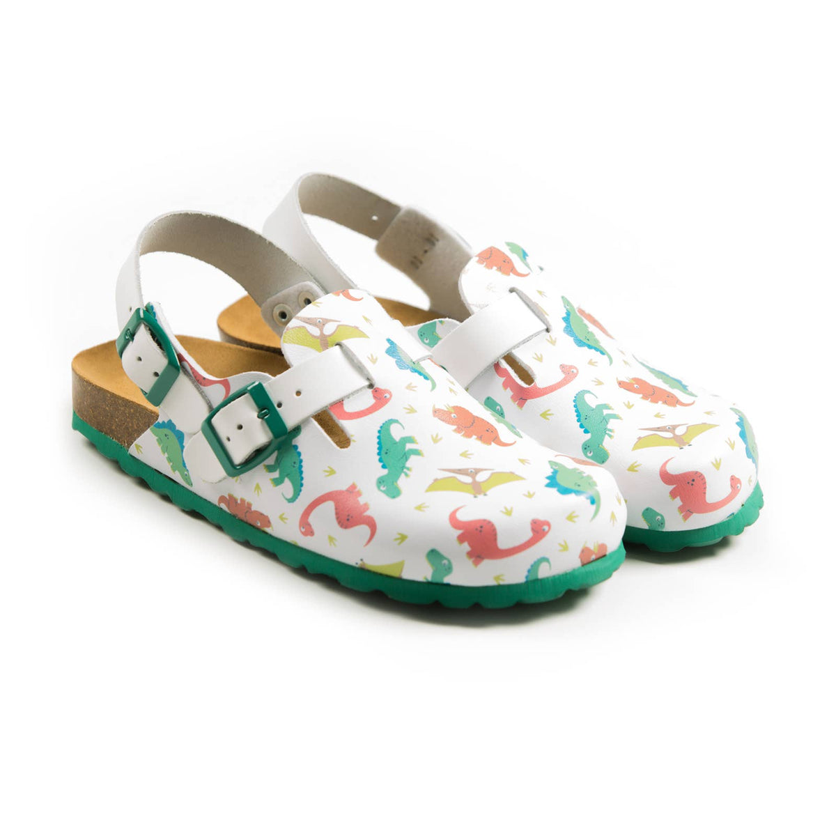 Tofflor med hälrem - Bio Dinos träskor för arbete eller hemma VårdaMedStil