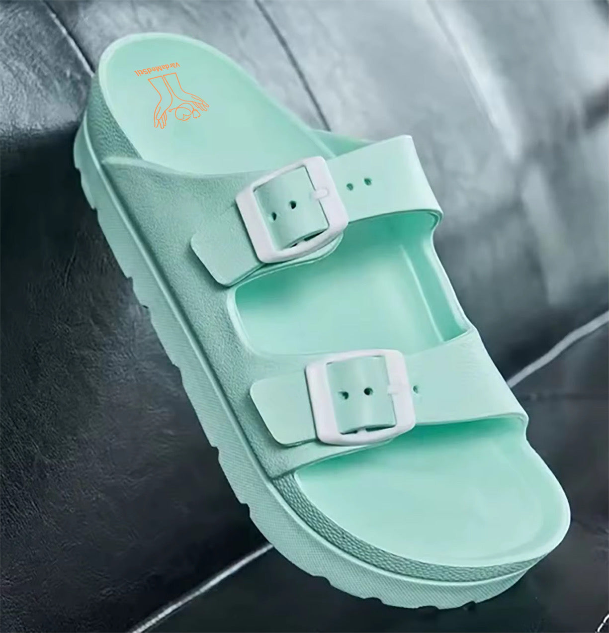 ShiftGlow Sandaler i Turkos färg VårdaMedStil