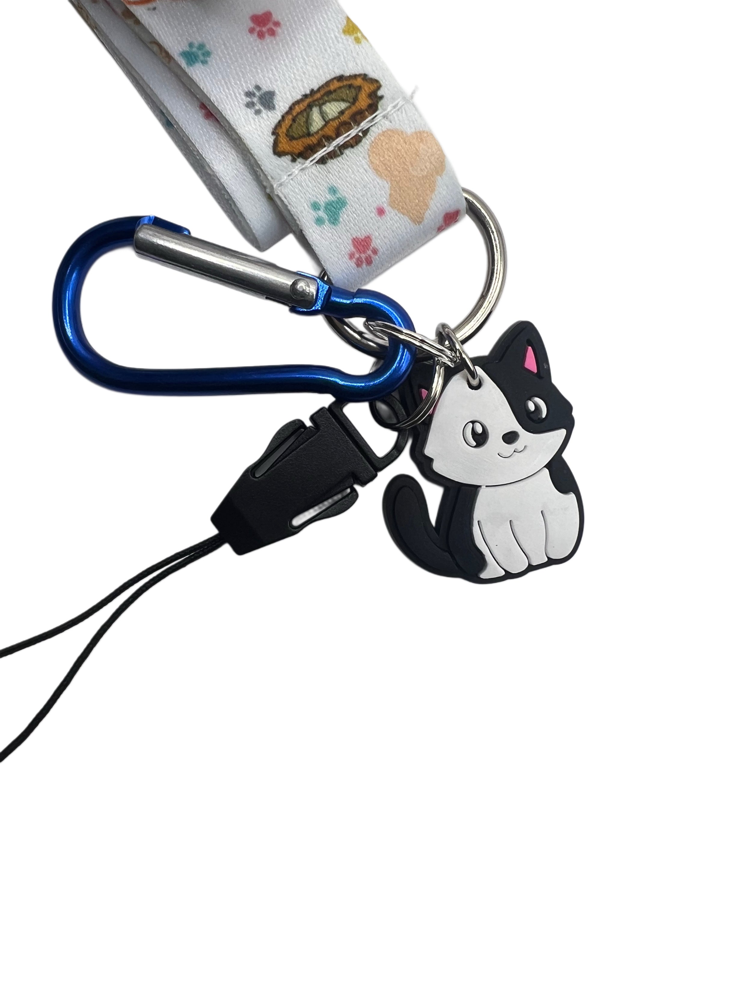 🦴 🐾 🐕 🐈‍⬛ VetCare Paws Edition - Nyckelband med Stil VårdaMedStil