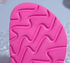 ShiftGlow Rosa sandaler Vårda Med Stil