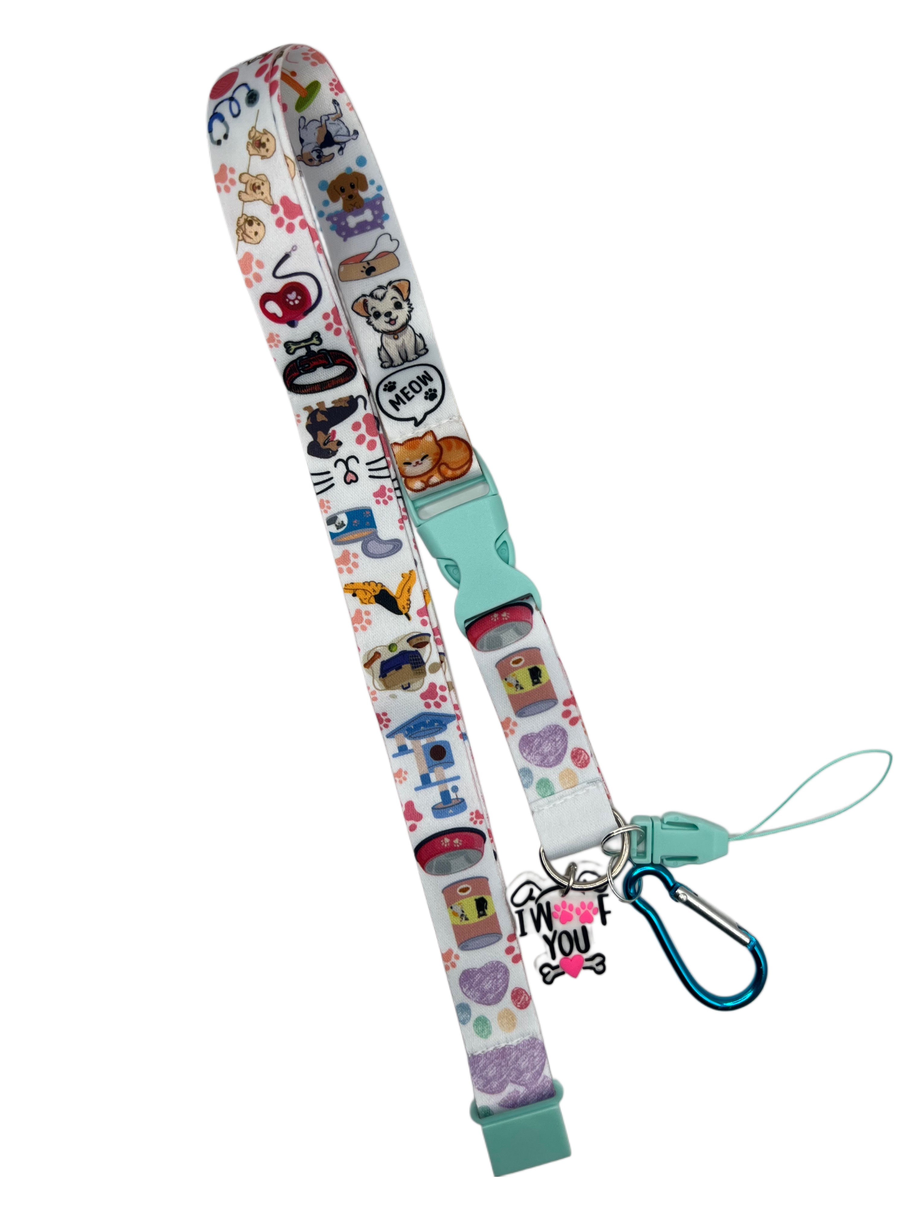 🐾 🦴🐶 Veterinär Edition - Nyckelband med Stil VårdaMedStil