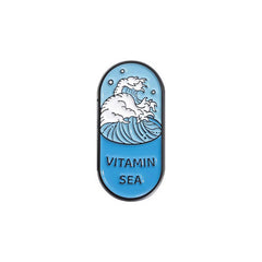 💊Vitamin Sea - Emaljpin 🌊 VårdaMedStil