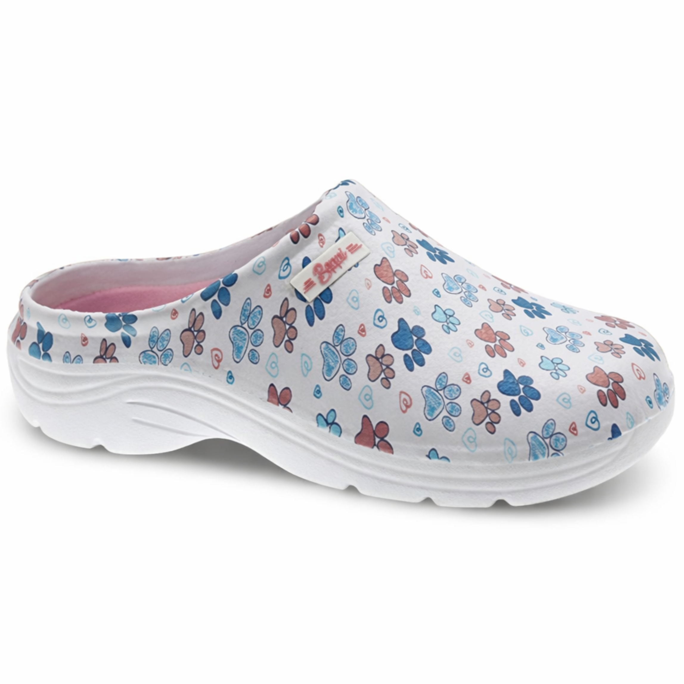 Vita Bekväma Damtofflor Beppi-2217770: 41 BeShoes Distribuição