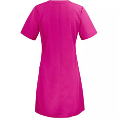 Cerise damklänning från South West – Arbetsklänning för vård & klinik VårdaMedStil
