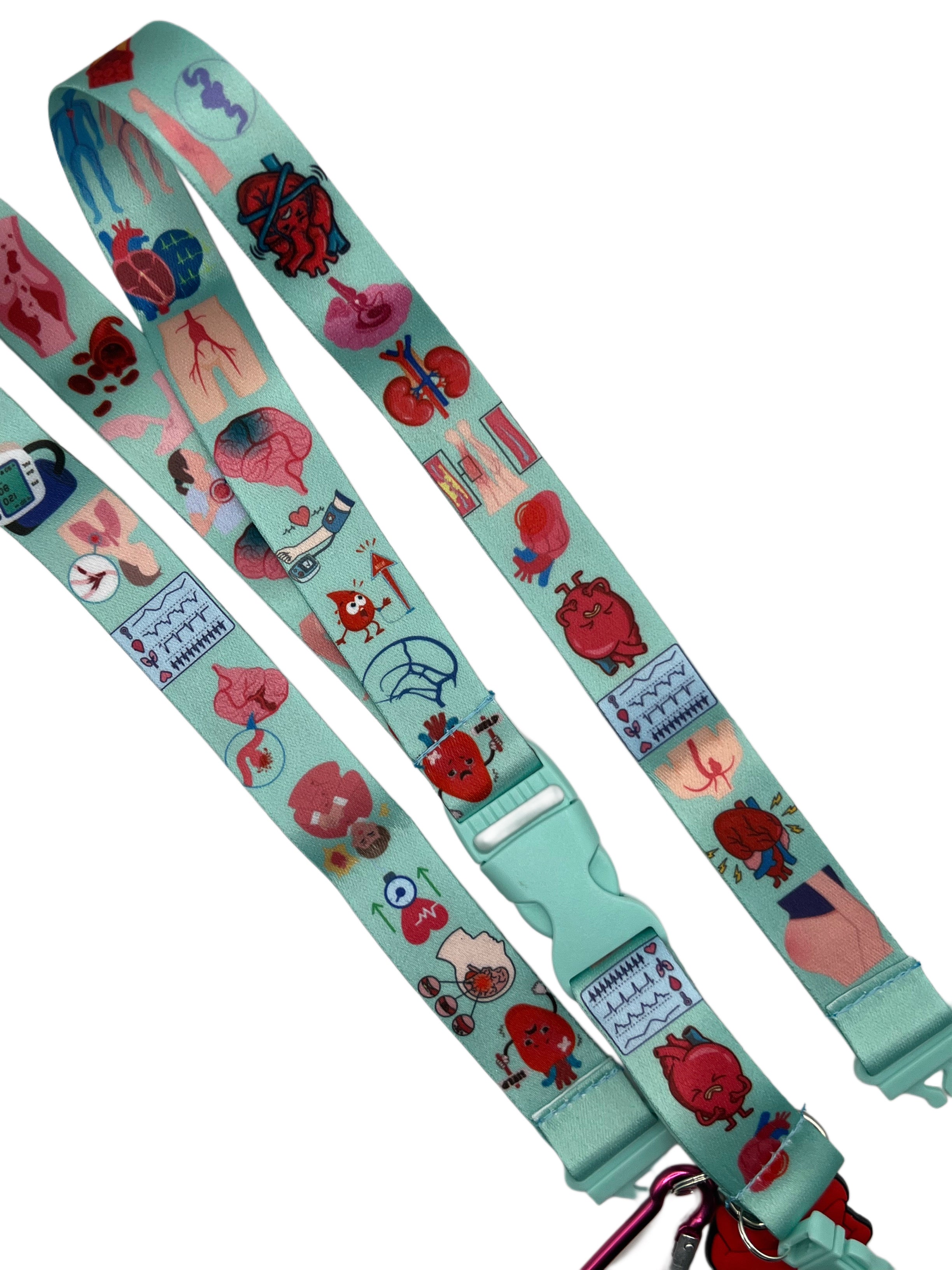 ❤️ 🧠Hjärtets Nyckelband för Kardiologi, Thorax & Strokevård VårdaMedStil