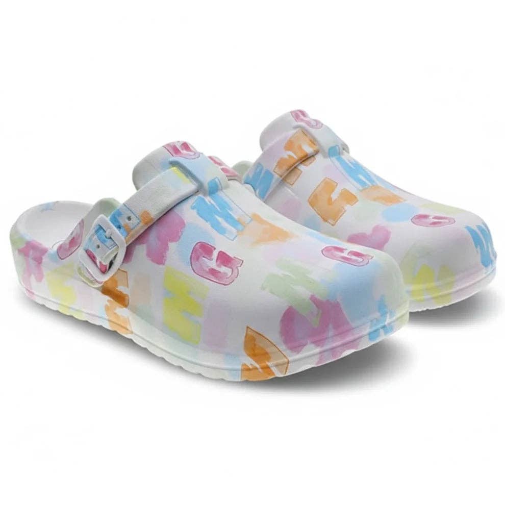 Bekväma Damtofflor Vit Beppi-2214773: 41 BeShoes Distribuição