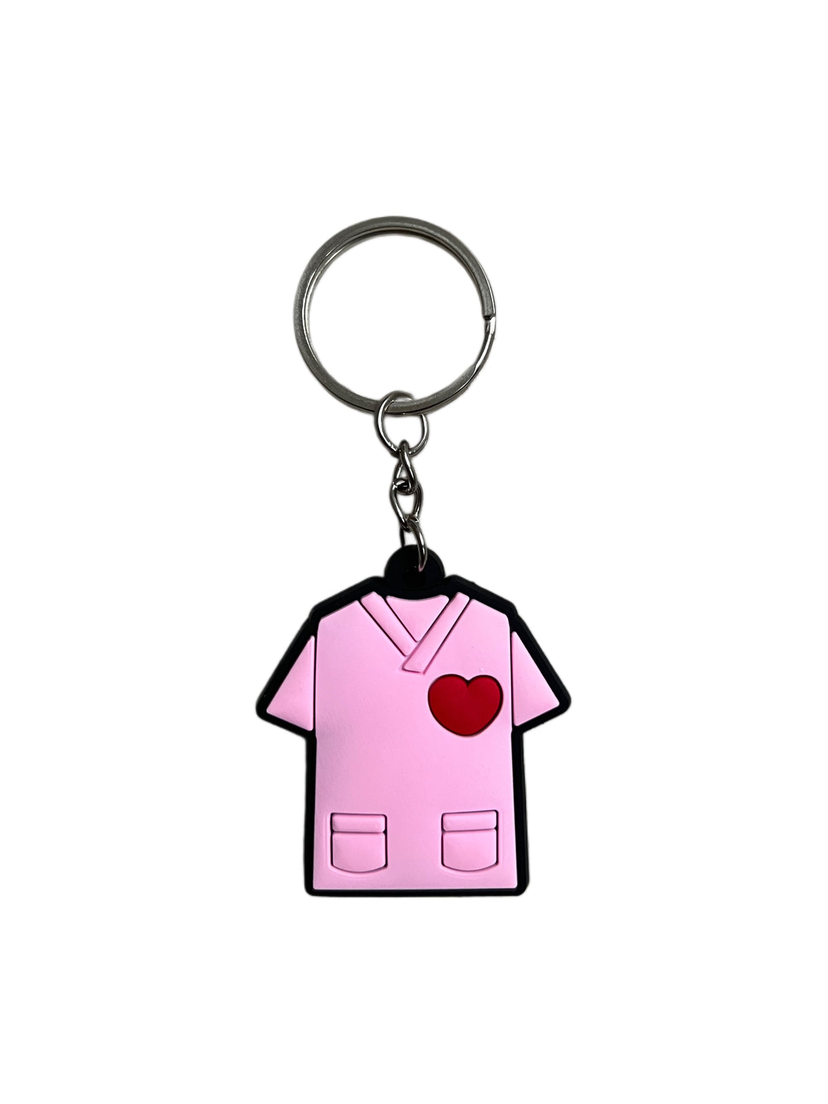 Nyckelring med vård- och humördesign – Scrubs VårdaMedStil