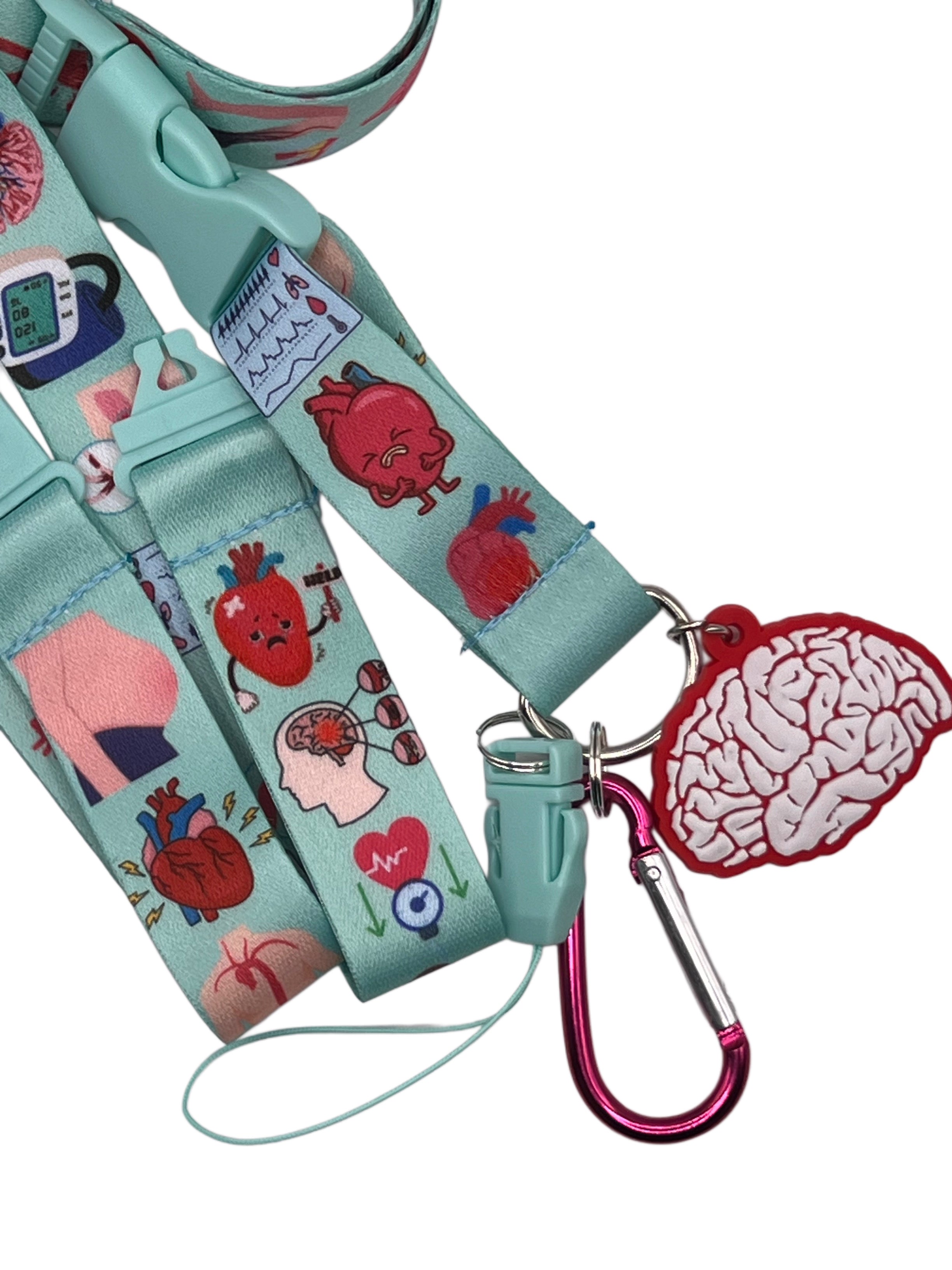 ❤️ 🧠Hjärtets Nyckelband för Kardiologi, Thorax & Strokevård VårdaMedStil