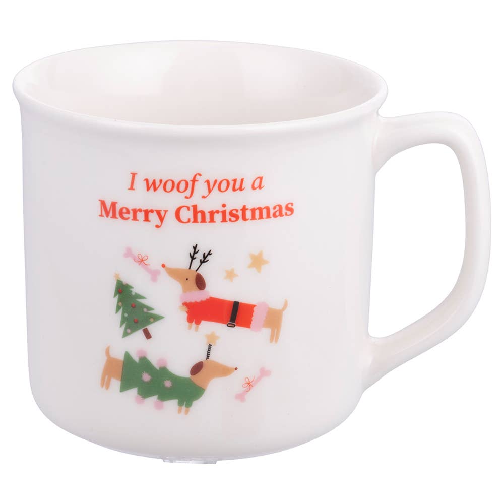 🎄🐾  JulTass muggen  360ml – Fika med julkänsla VårdaMedStil