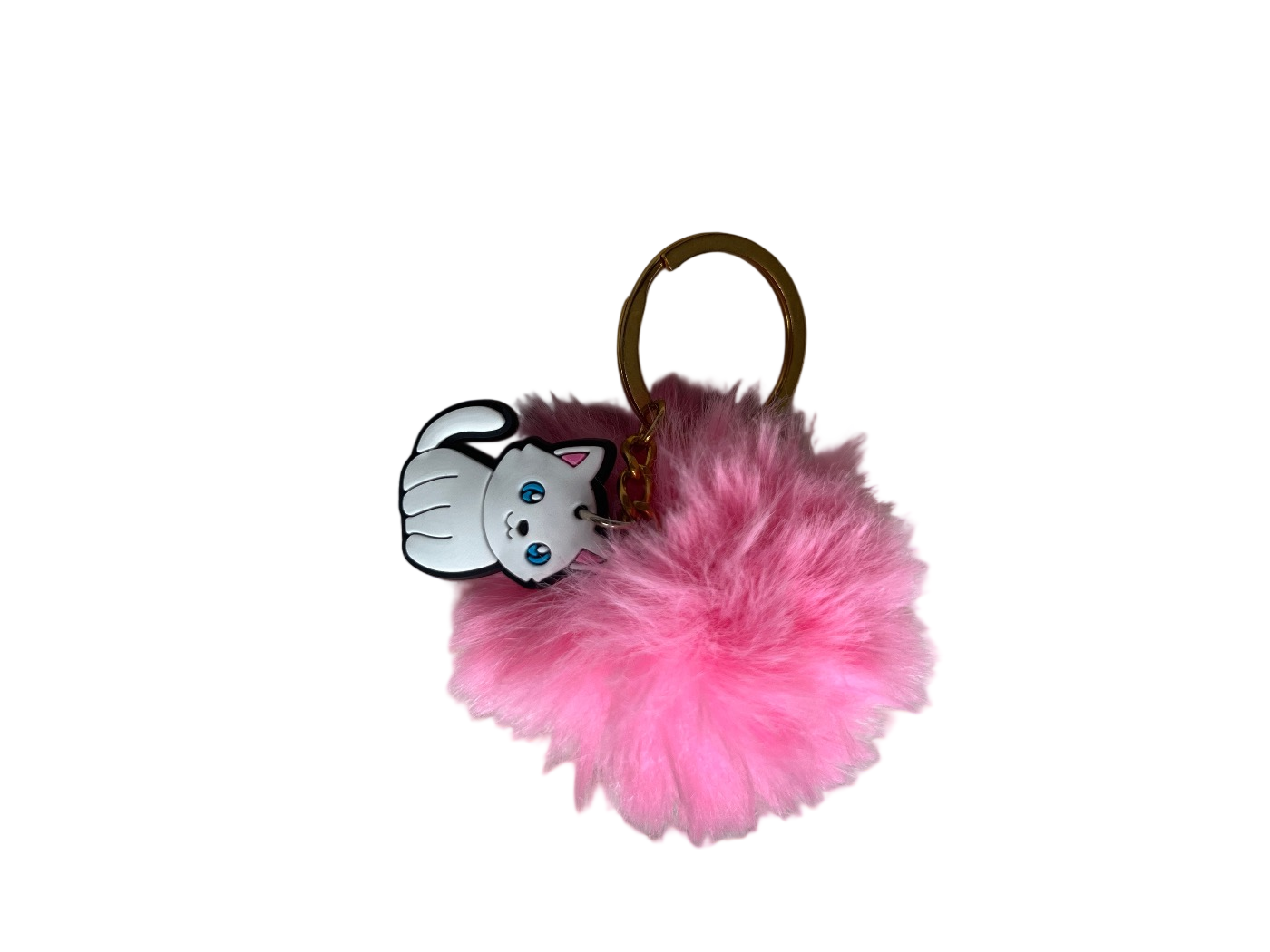 (Kopia) Fluffig PomPom Nyckelring med Tandmotiv – För Tandvårdspersonal 🦷🦷 VårdaMedStil