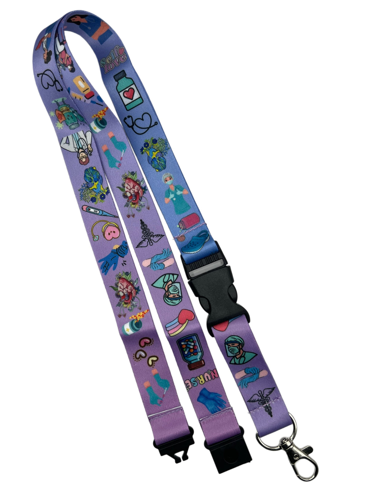 🩺⚕️🫀Care Essentials Edition - Nyckelband med Stil VårdaMedStil