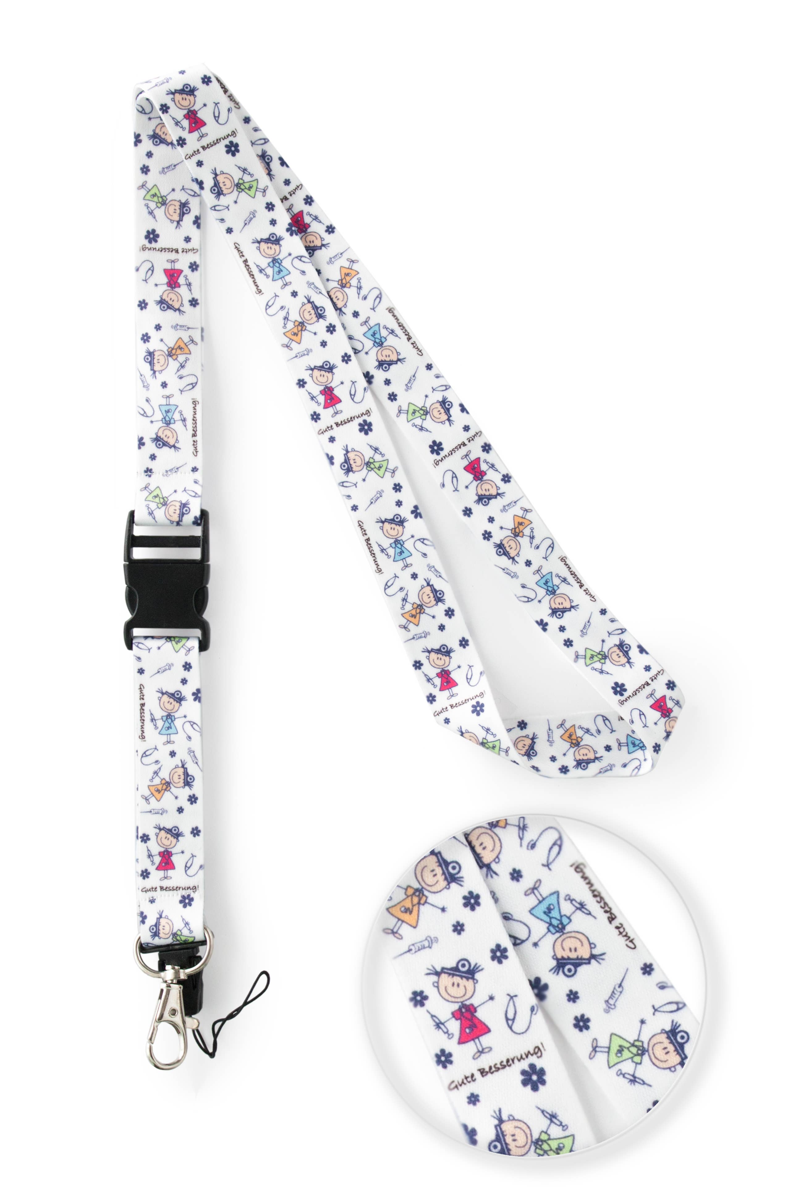 Nyckelband- Gute Sjuksköterska Hängande VårdaMedStil