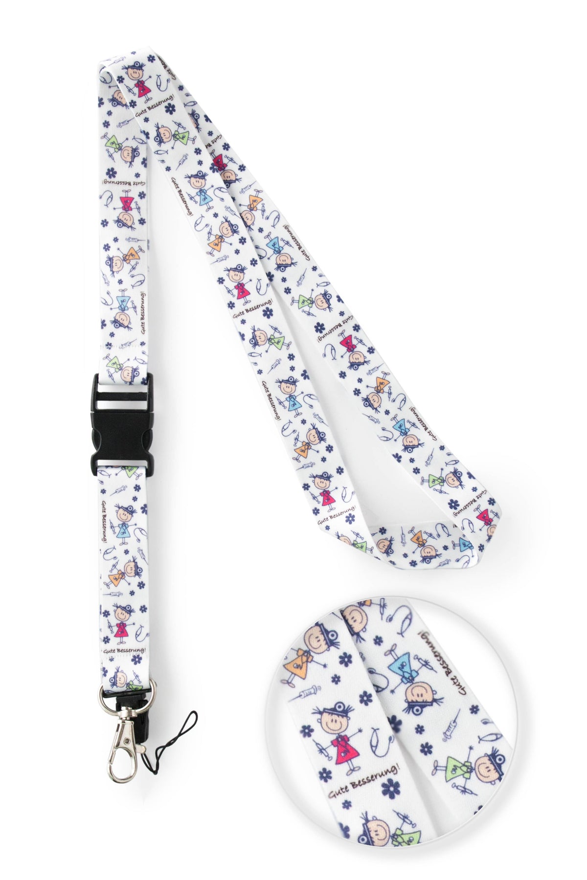 Nyckelband- Gute Sjuksköterska Hängande VårdaMedStil