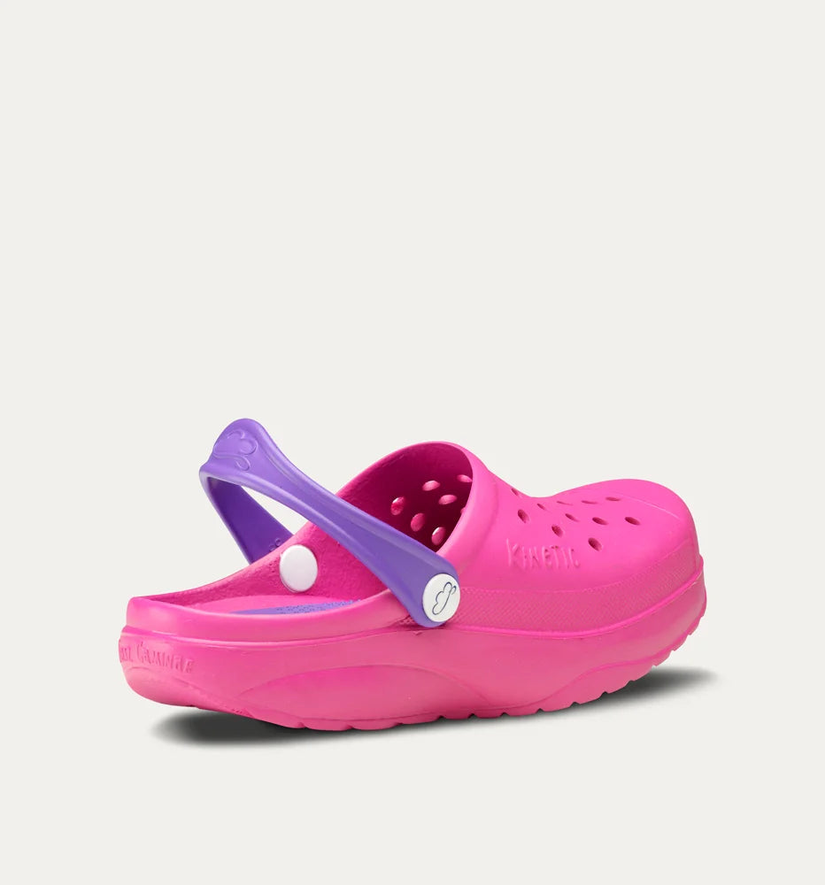 Fuchsia-Levander Kinetic Clogs VårdaMedStil