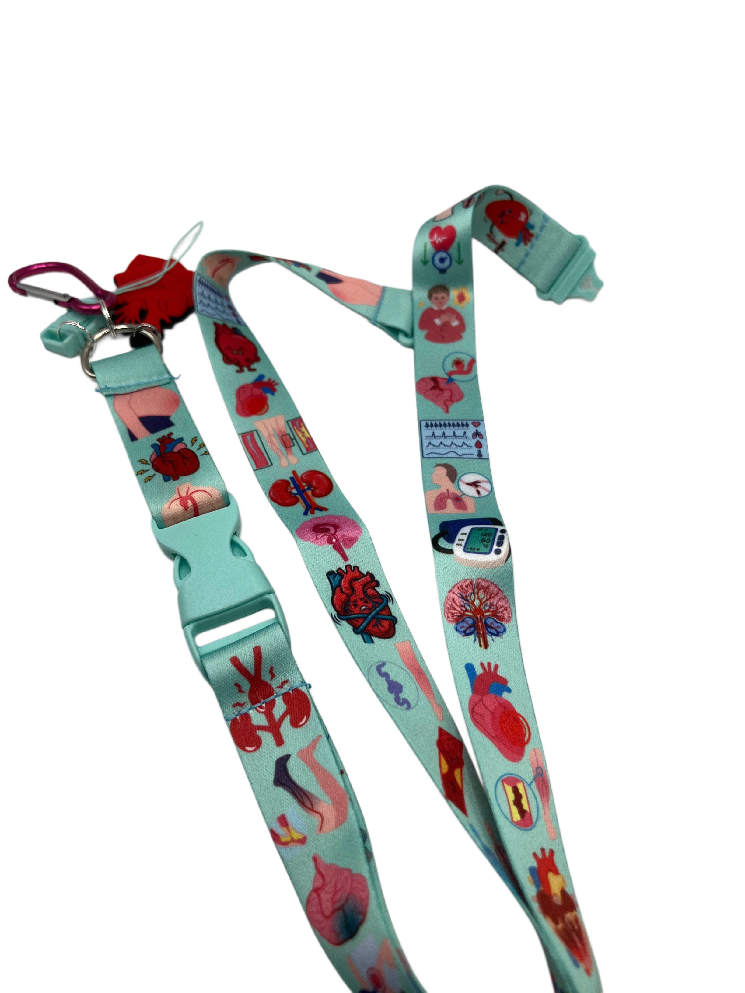 ❤️ 🧠Hjärtets Nyckelband för Kardiologi, Thorax & Strokevård VårdaMedStil