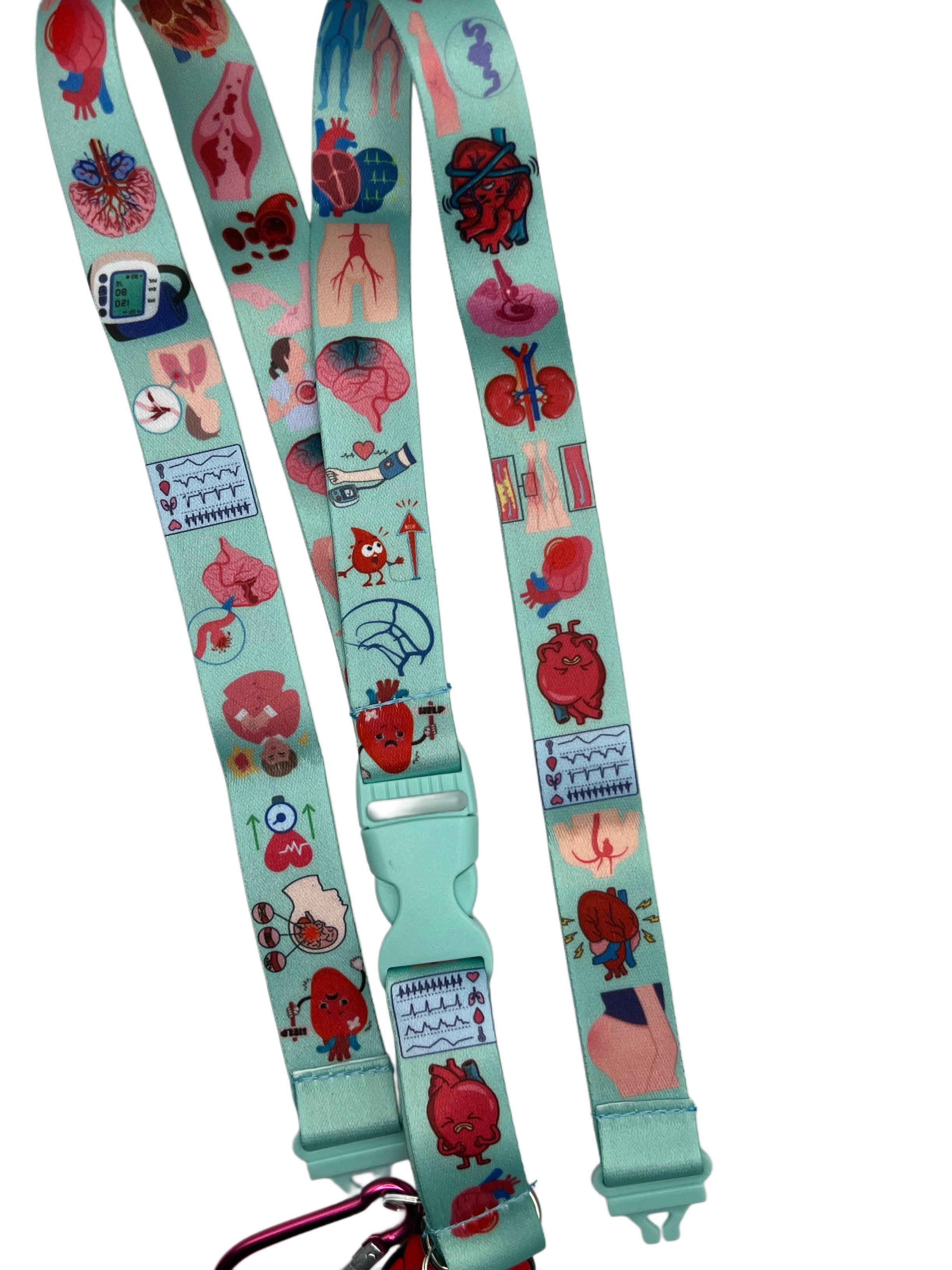 ❤️ 🧠Hjärtets Nyckelband för Kardiologi, Thorax & Strokevård VårdaMedStil